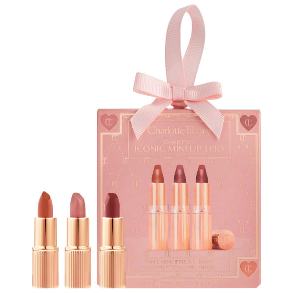 Charlotte Tilbury | Iconic Mini Lip Trio / Set 3 pzas labiales mini Ed. limitada