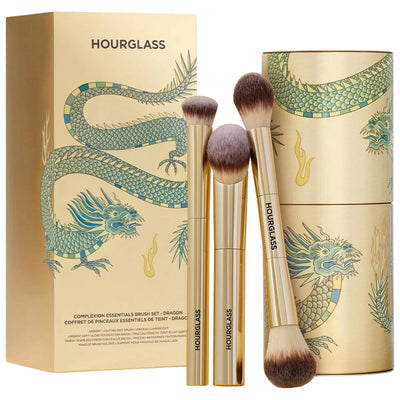 Hourglass Complexion Essentials Brush Set Dragon - Hourglass / Set 3 pzas brochas EDICIÓN LIMITADA *PREVENTA*