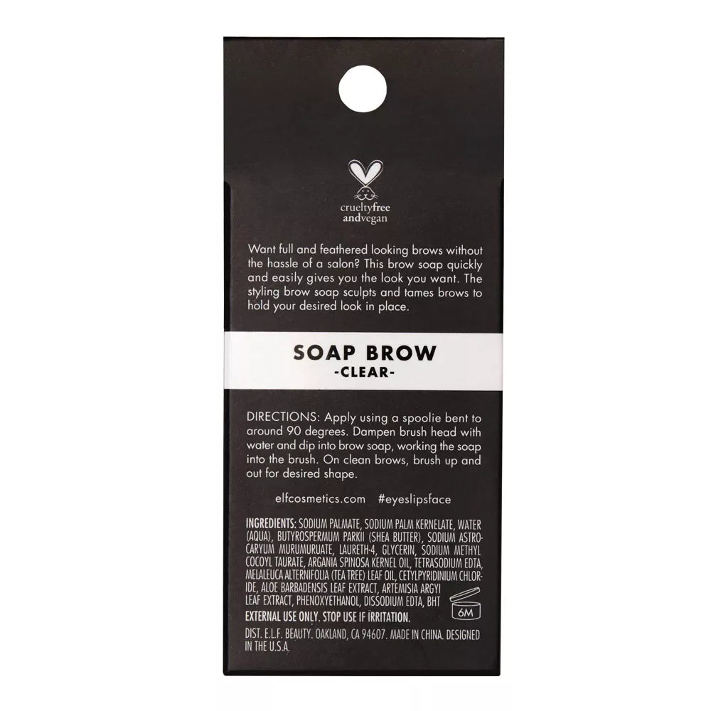 e.l.f. Soap Brow - Clear / Cera para cejas *Preventa*