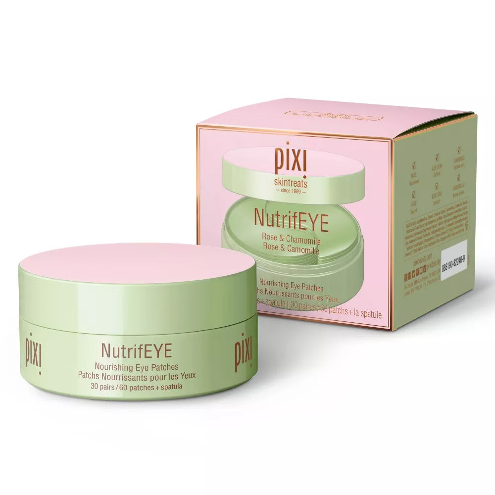 Pixi NutrifEYE Rose Eye Patches - 60ct *Preventa*