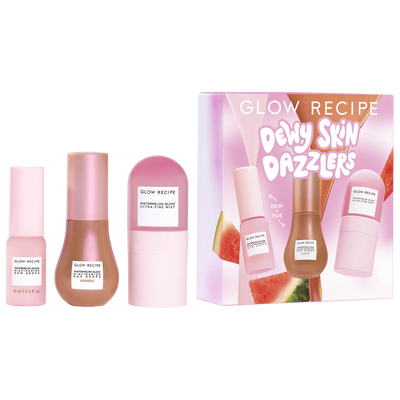 Dewy Skin Dazzlers Kit - Glow recipe / Set 3 pzas para piel iluminada e hidratada *Preventa*