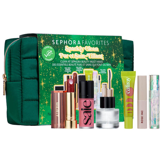 Sephora Favorites | Holiday Sparkly Clean Beauty Kit *Preventa*