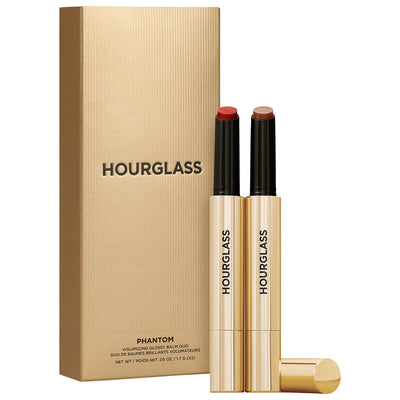 Phantom Volumizing Glossy Lip Balm Duo - Hourglass / Set 2 pzas balsamo labial rellenador *PREVENTA*