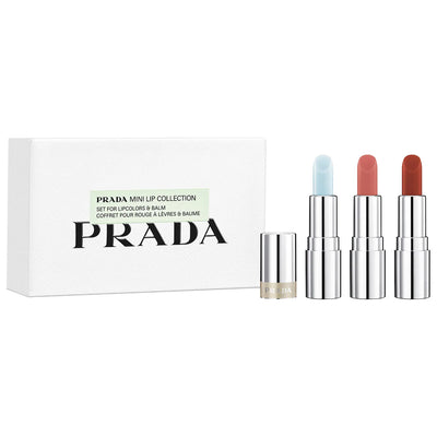 Mini Moisturizing Lip Balm Set - Prada / Set 3 pzas mini balsamos labiales *PREVENTA*