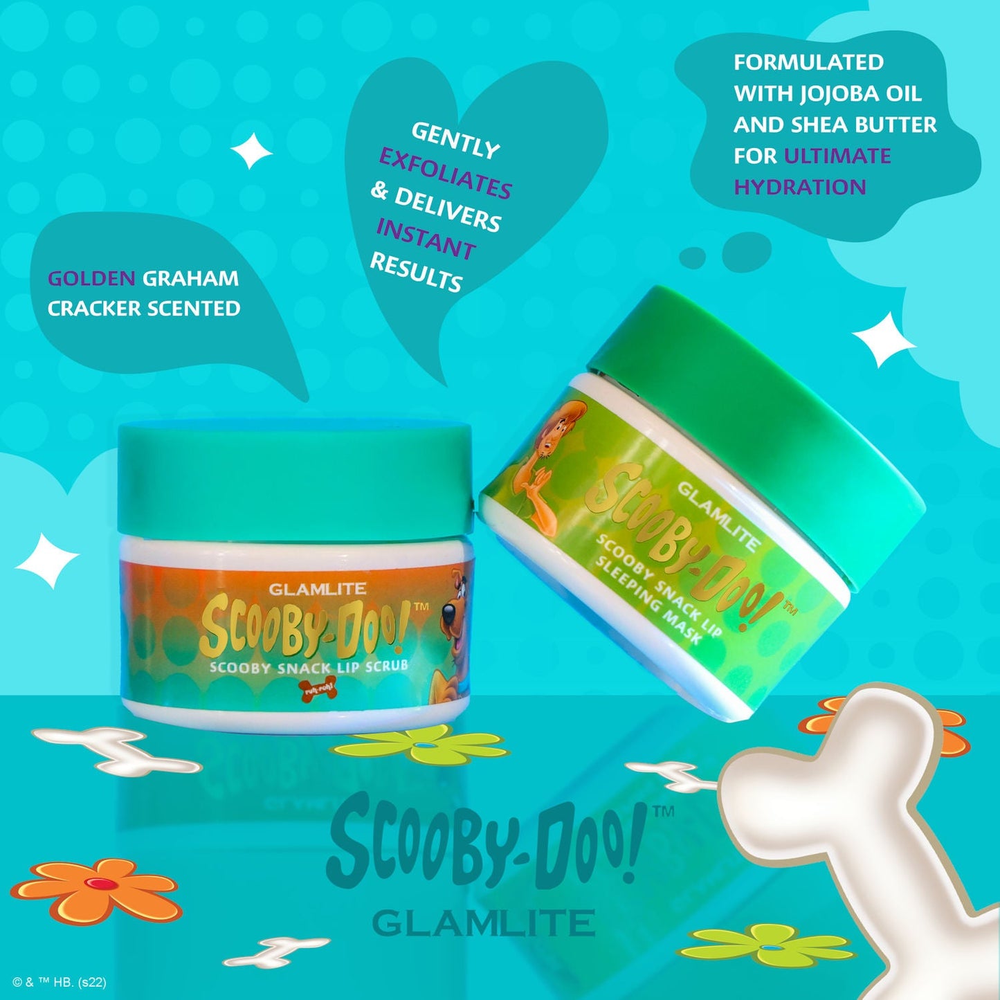 SCOOBY-DOO™ "SCOOBY SNACKS" X GLAMLITE LIP DUO