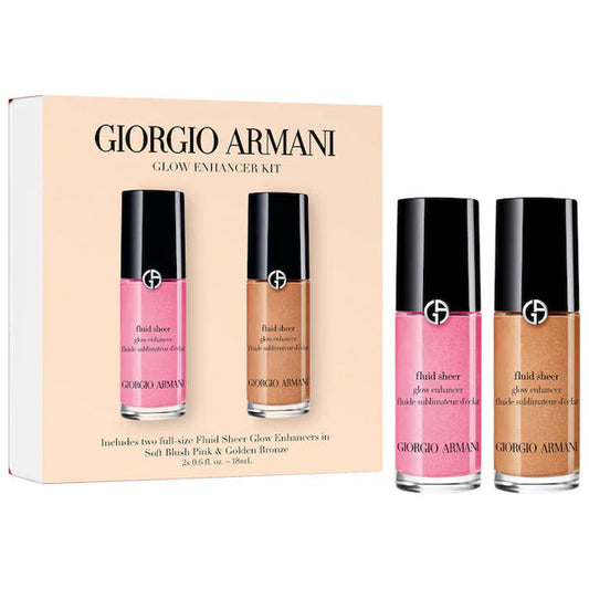 Armani Beauty | Fluid Sheer Glow Enhancer Highlighter Gift Set *Preventa*