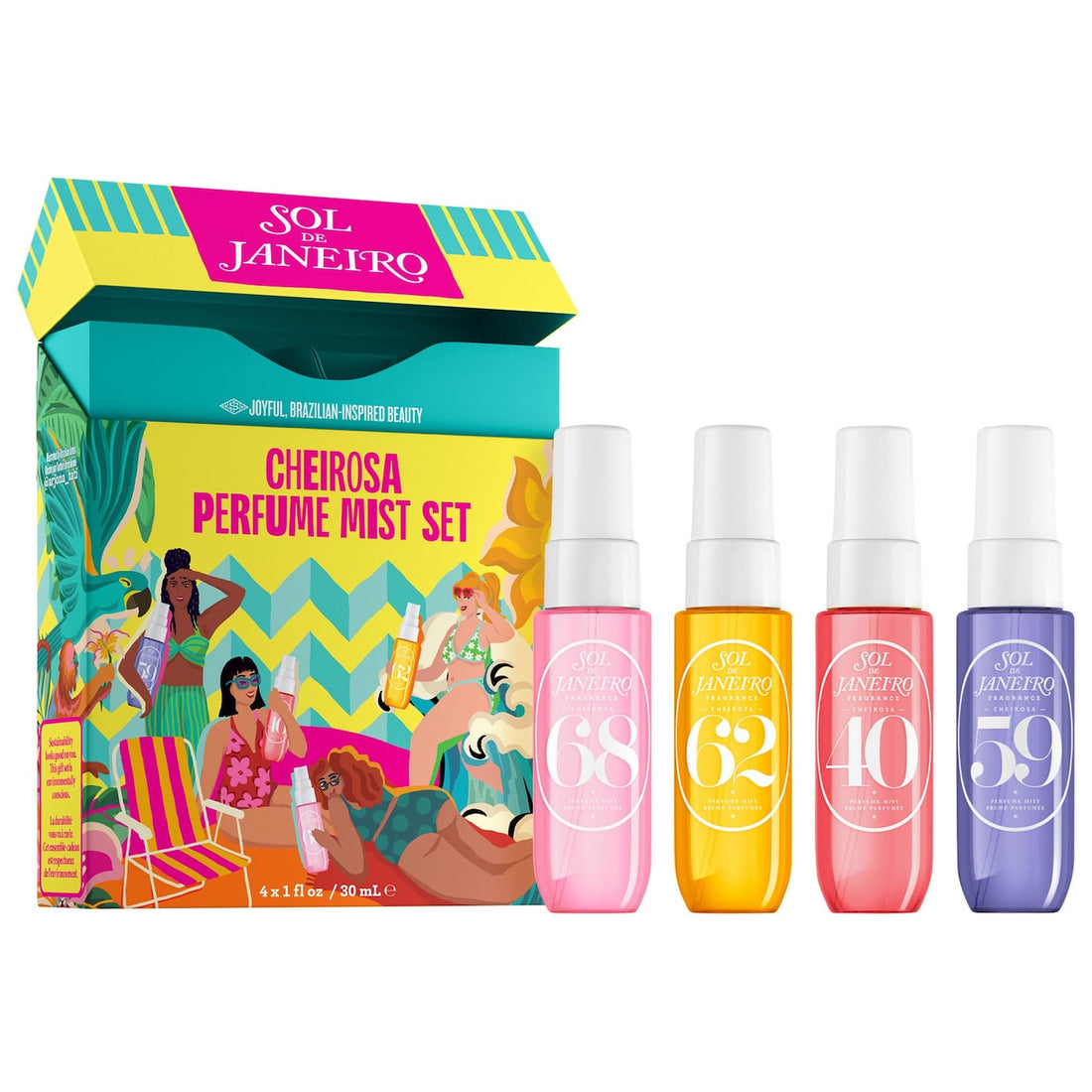 Cheirosa Perfume Travel Set - Sol de Janeiro *PREVENTA*