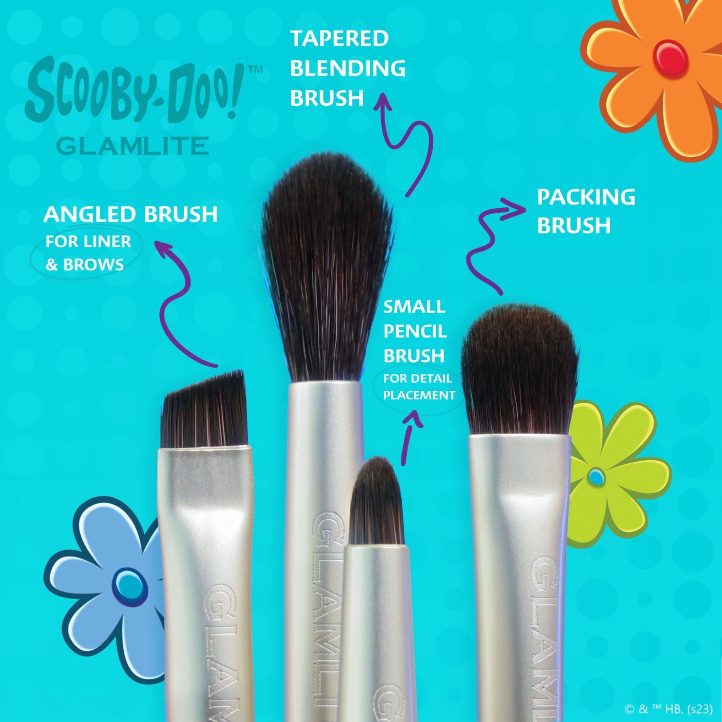 SCOOBY-DOO™ X GLAMLITE EYE BRUSH SET