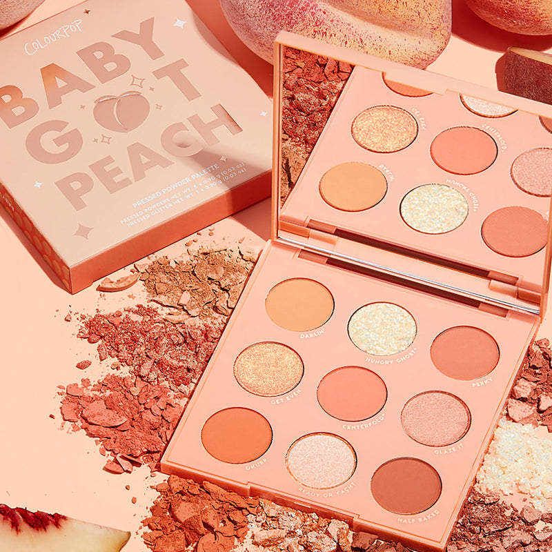 Baby got peach paleta de sombras Colourpop