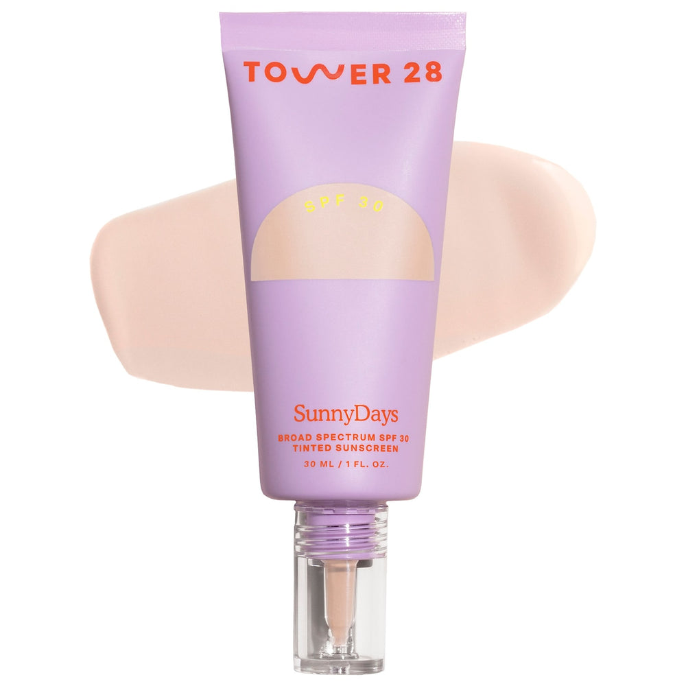 SunnyDays SPF 30 Tinted Sunscreen Foundation - Tower 28 / Base con protector solar *Preventa*