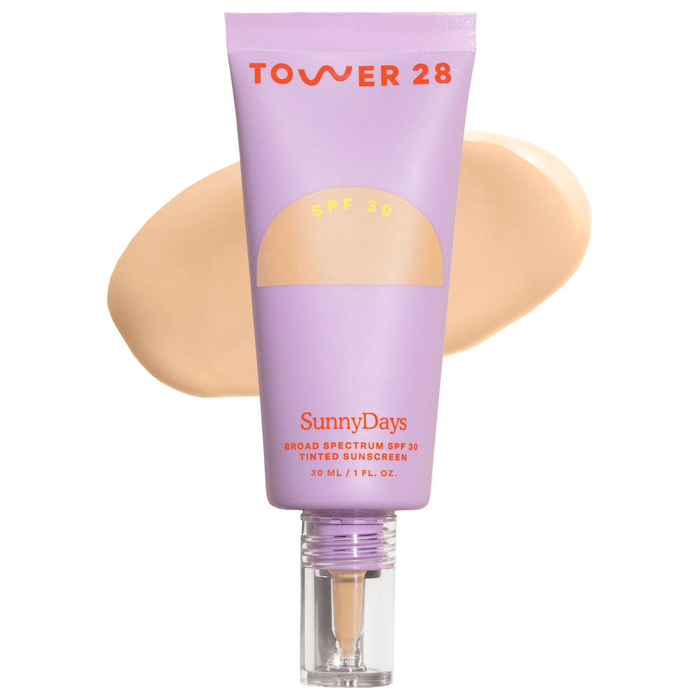 SunnyDays SPF 30 Tinted Sunscreen Foundation - Tower 28 / Base con protector solar *Preventa*