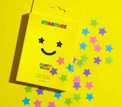 Hydro Stars Party Pack (32 estrellas) - Starface / parches para granitos *Preventa*